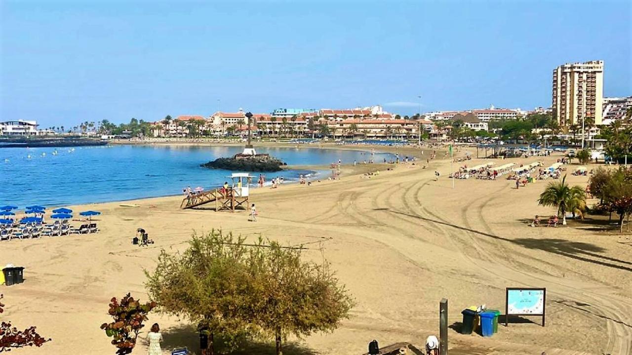 Beach And Pool In Playa De Las Americas Leilighet Eksteriør bilde